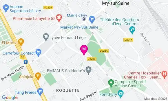 Localisation Restaurant  Le Qg