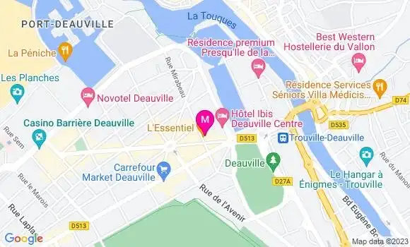 Localisation Restaurant  L