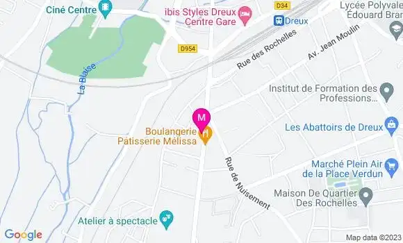 Localisation Restaurant Bar Le Millenium