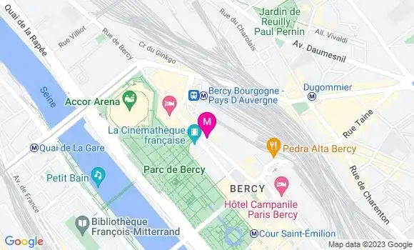 Localisation Restaurant  Le Rendez Vous des Vignerons