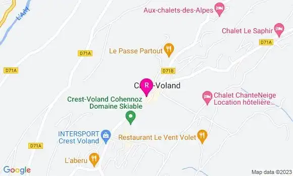 Localisation Le Ski Gliss Café
