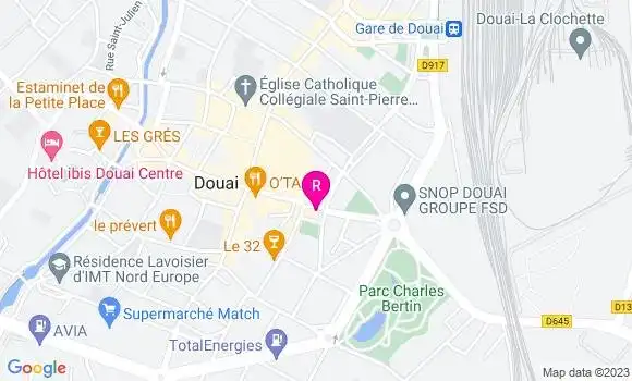 Localisation Restaurant  La Renommée