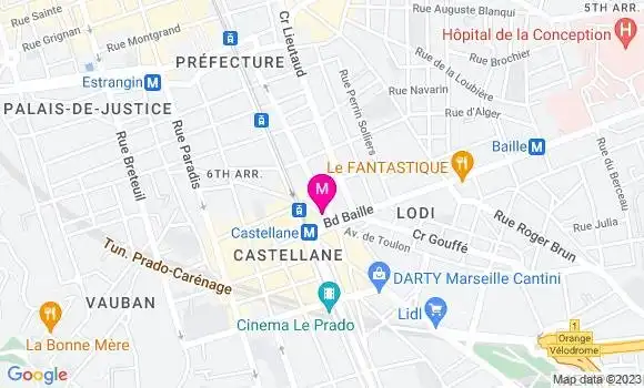 Localisation Restaurant Chinois Jin Jiang
