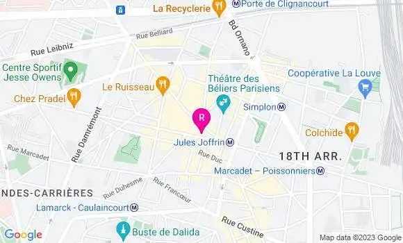 Localisation Restaurant Hôtel Eden