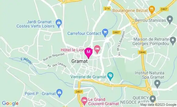 Localisation Café La Cuisine d