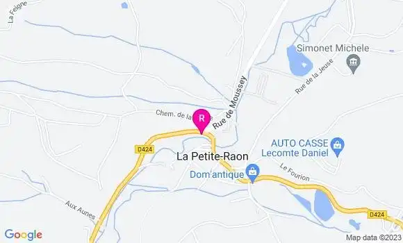 Localisation Restaurant Bar Le Panama