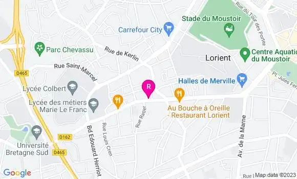 Localisation Restaurant  Le Label Moule