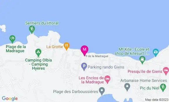 Localisation Restaurant  La Bouillabaisse