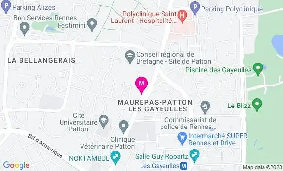 Localisation Restaurant  Le Charly