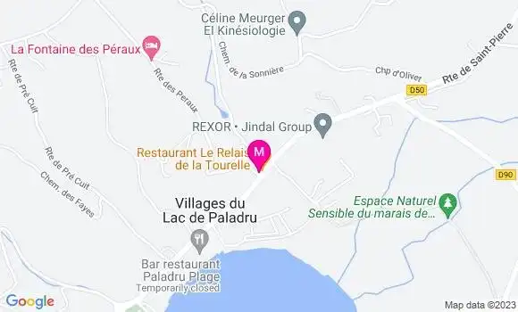 Localisation Restaurant  Le Relais de la Tourelle