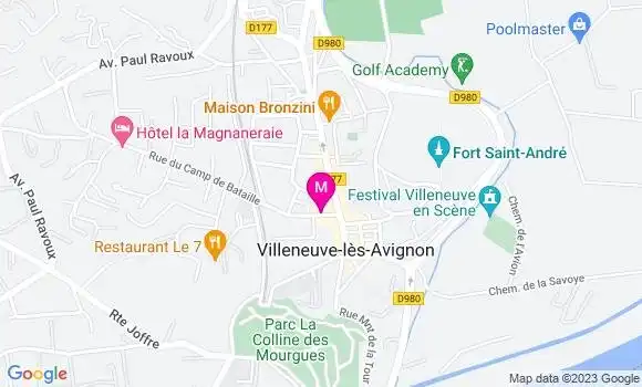 Localisation Restaurant  La Livrée