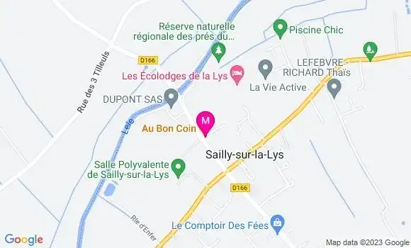 Localisation Restaurant  Au Bon Coin