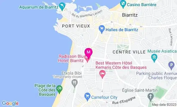 Localisation Pizzeria Les Terrasses