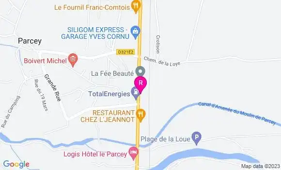 Localisation Restaurant  Les Jardins Fleuris