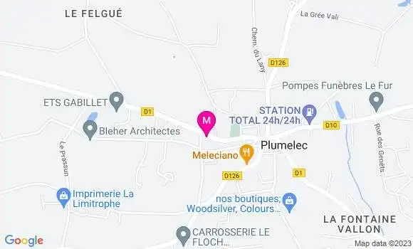 Localisation Crêperie Les Korrigans