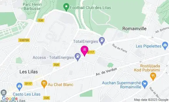Localisation Restaurant  Chez Virginie