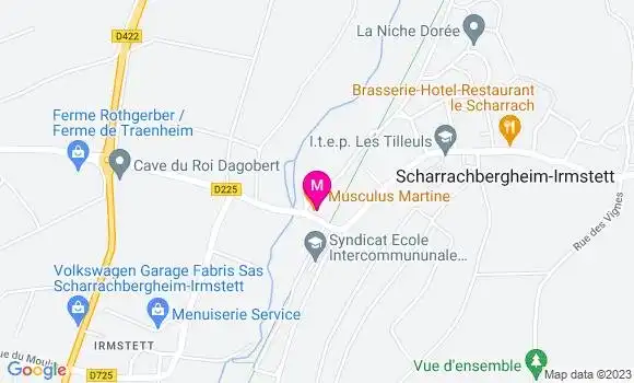 Localisation Restaurant  Musculus