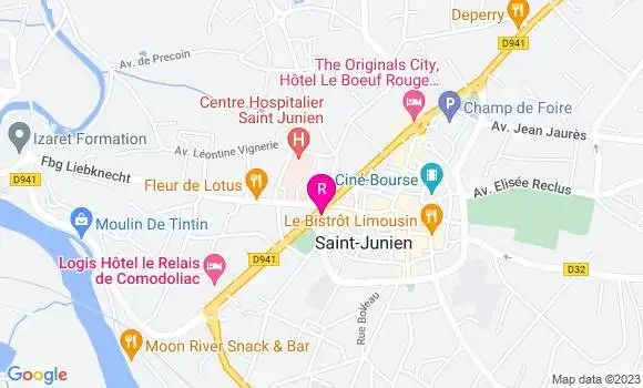 Localisation Restaurant Bar Le Cadran