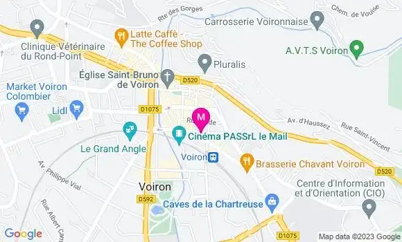 Localisation Restaurant Bar Le Schuss