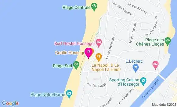 Localisation Restaurant  Buvette 40