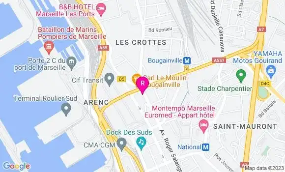 Localisation Restaurant Bar Le Metro Bar