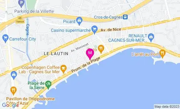 Localisation Restaurant  La Table de Kamiya