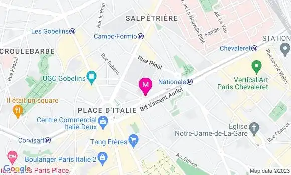 Localisation Restaurant Italien Verdi