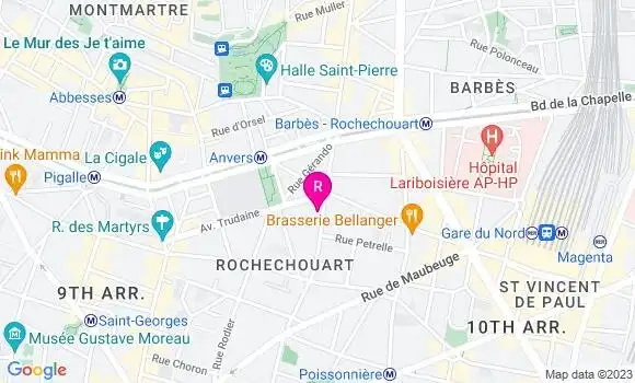 Localisation Restaurant  Carni
