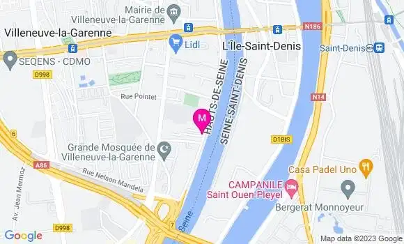 Localisation Restaurant  Les Bords de l