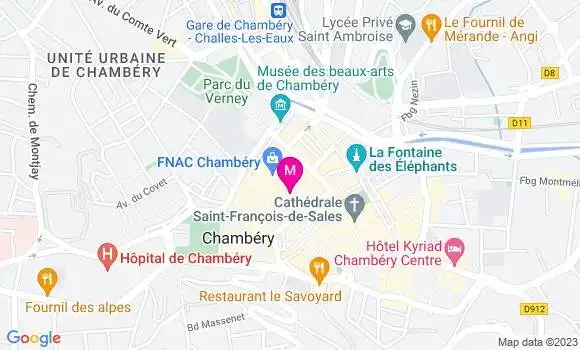 Localisation Restaurant  La Table de Lans