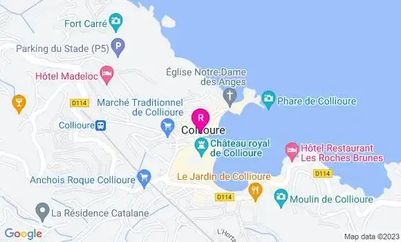 Localisation Brasserie de la Marine