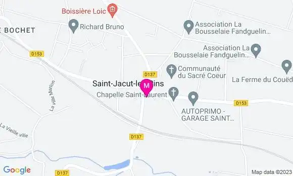 Localisation Restaurant des Pins