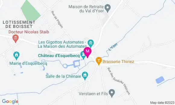 Localisation Restaurant  La Chèvre Bookin