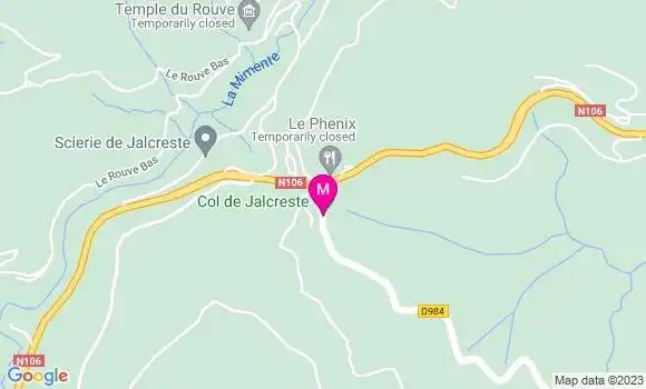 Localisation Restaurant  Le Phenix