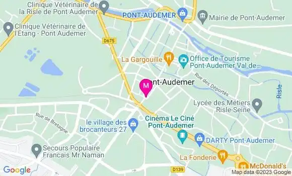 Localisation Le Bistrot du Havre