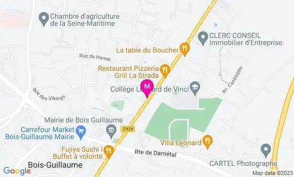 Localisation Restaurant Bar Le Corona