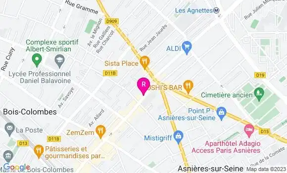 Localisation La Maison du Kebab