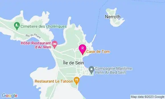 Localisation Restaurant  La Case de Tom