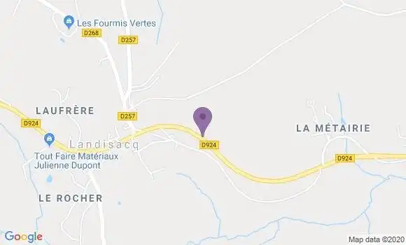 Localisation Restaurant  La Grande Casserole