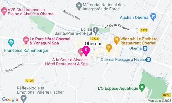 Localisation Restaurant Alsacien La Maison
