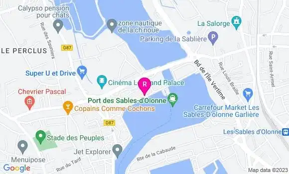 Localisation Restaurant  Joy