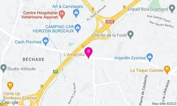Localisation Restaurant  L