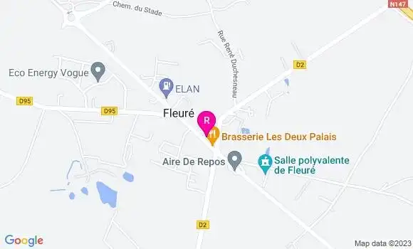 Localisation Restaurant  Aux Amis de la Route