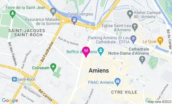 Localisation Restaurant  Les Marronniers
