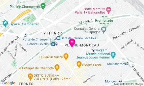 Localisation Restaurant Japonais Bistrot Osaka
