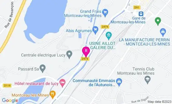 Localisation Restaurant  L