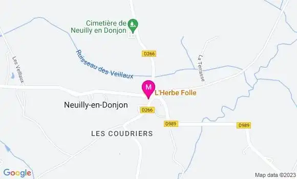Localisation Restaurant  L