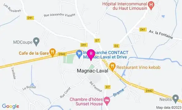 Localisation Restaurant Bar Le Trotteur