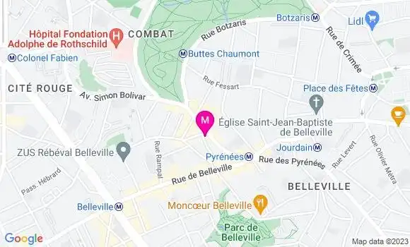 Localisation Restaurant  Le Faitout