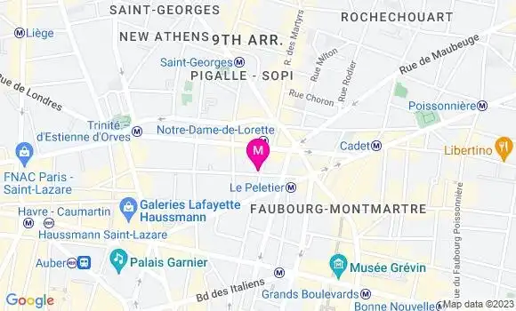 Localisation Restaurant  Le Laffitte
